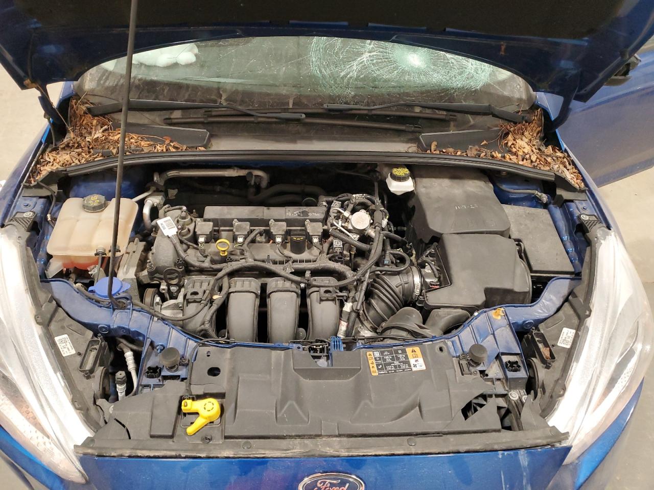2018 Ford Focus VIN 1FADP3F22JL221340 Copart auction photo, front end damage thumbnail 12