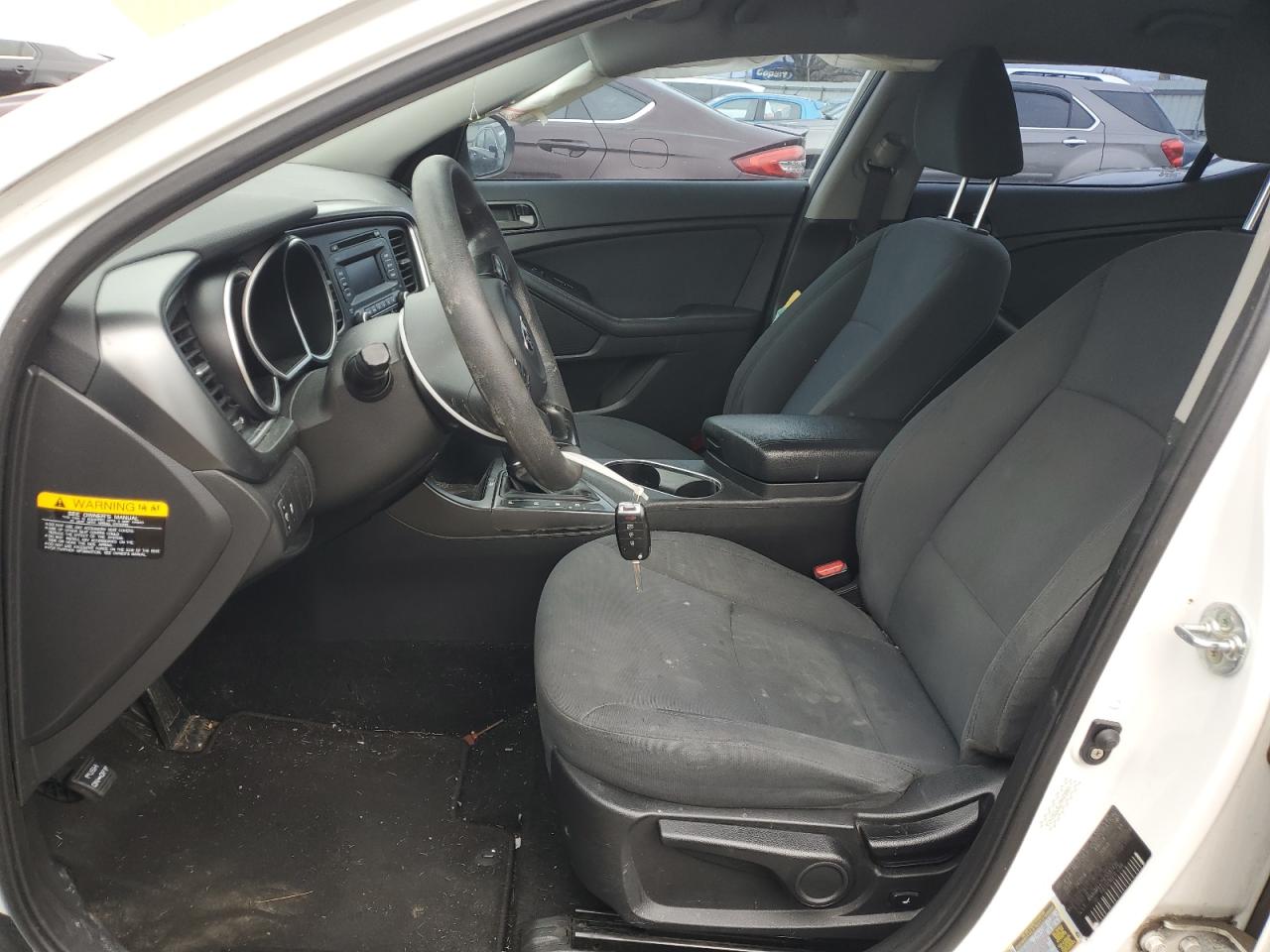 2015 KIA Optima VIN KNAGM4A75F5587410 Copart auction photo, all over damage thumbnail 7