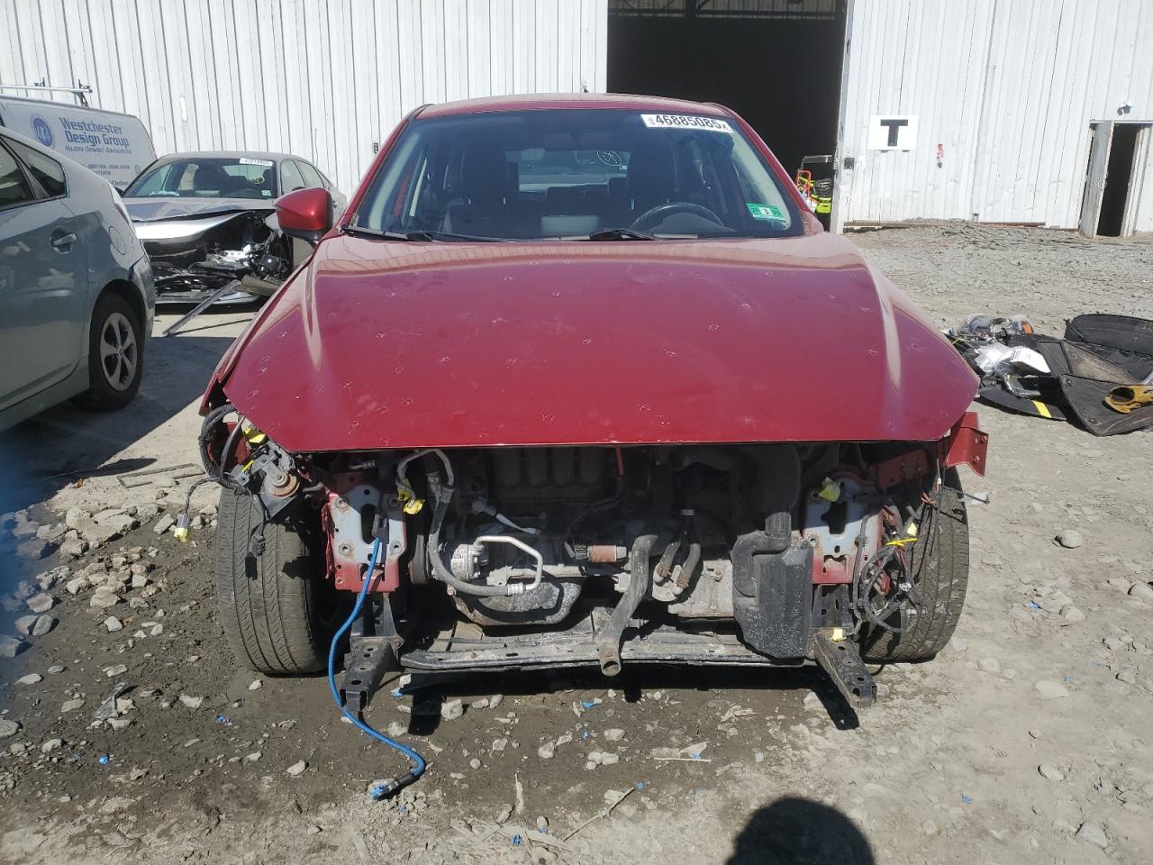 2016 Mazda CX-3 VIN JM1DKFC75G0128672 Copart auction photo, front end / side damage thumbnail 5