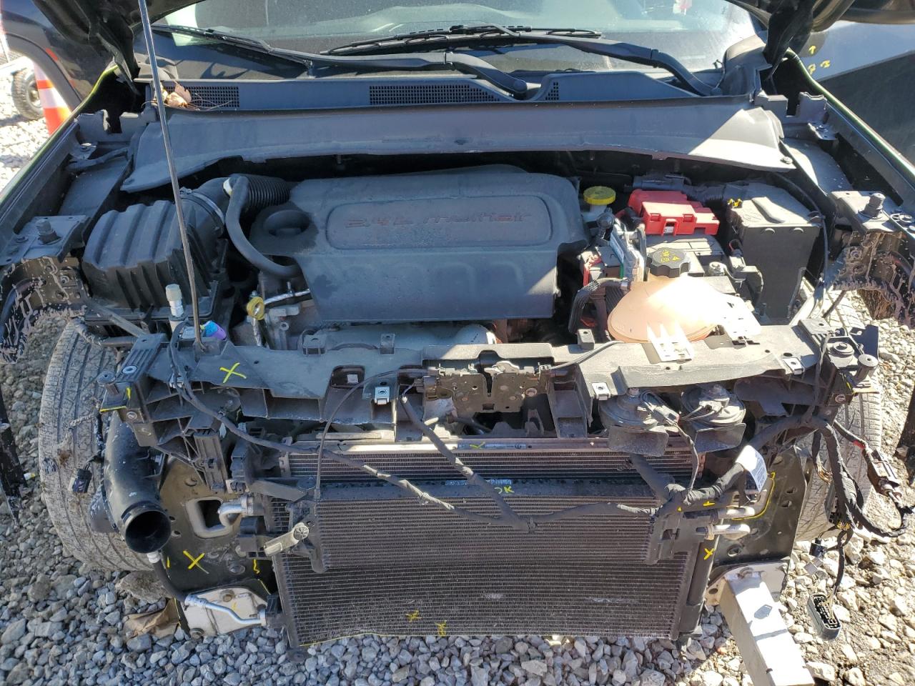 2019 Jeep Compass VIN 3C4NJDBBXKT674834 Copart auction photo, front end / rear end damage thumbnail 12