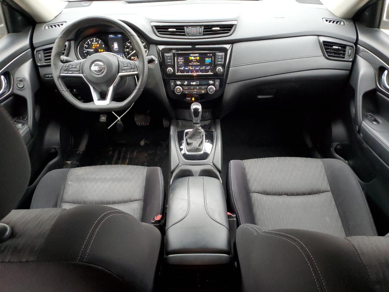 2018 Nissan Rogue VIN JN8AT2MV7JW345266 Copart auction photo, side / front end damage thumbnail 8