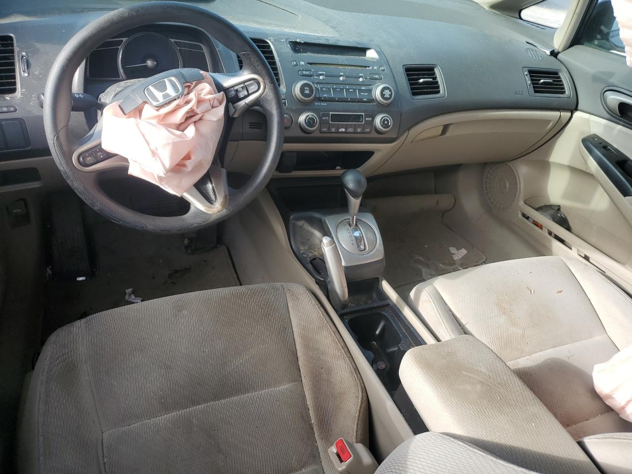 2009 Honda Civic VIN JHMFA36209S005314 Copart auction photo, front end / side damage thumbnail 8