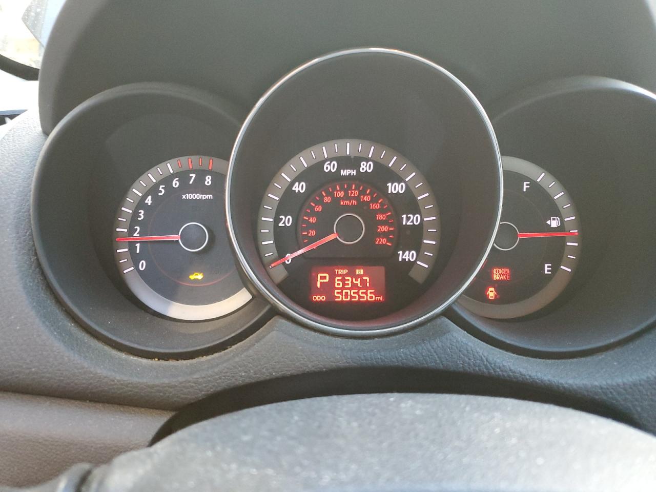 2013 KIA Forte VIN KNAFT4A24D5679298 Copart auction photo, front end / hail damage thumbnail 9