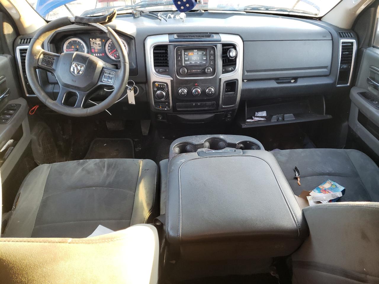 2017 RAM 1500 VIN 1C6RR7GT3HS646808 Copart auction photo, rear end / front end damage thumbnail 8