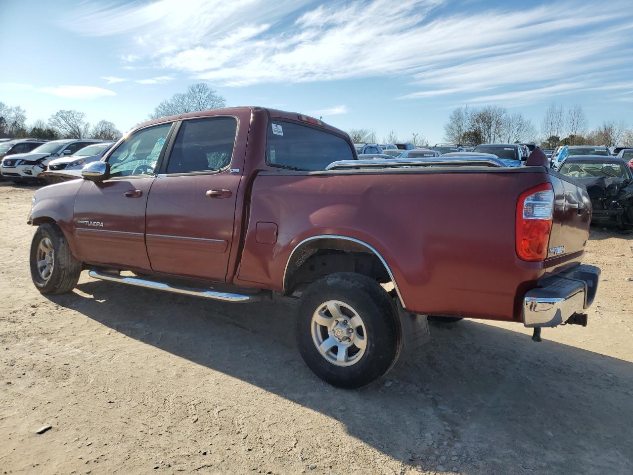 2004 Toyota Tundra VIN 5TBET34174S444912 Copart auction photo, all over damage thumbnail 2