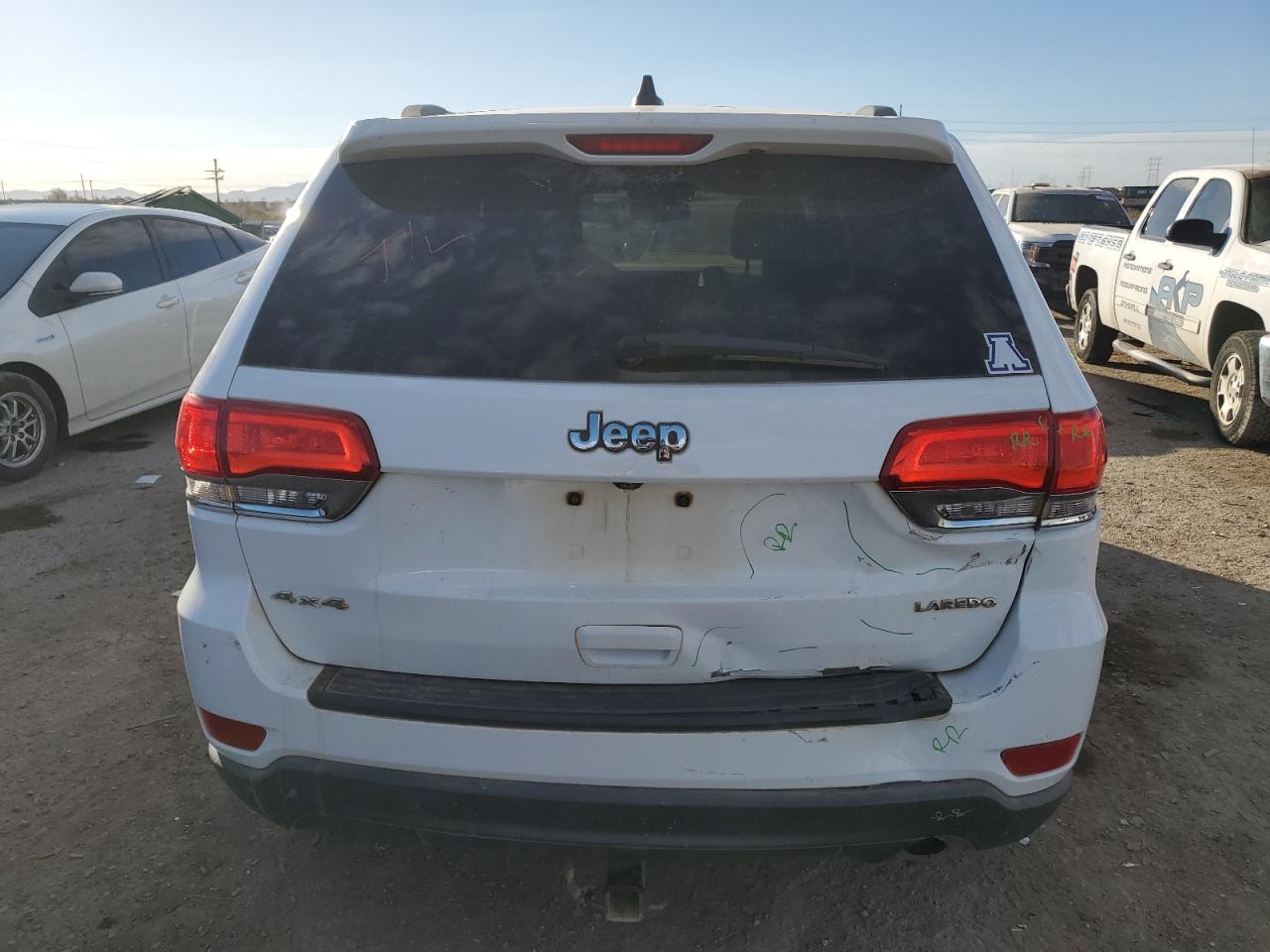 2014 Jeep Grand Cherokee VIN 1C4RJFAG3EC111120 Copart auction photo, rear end / mechanical damage thumbnail 6
