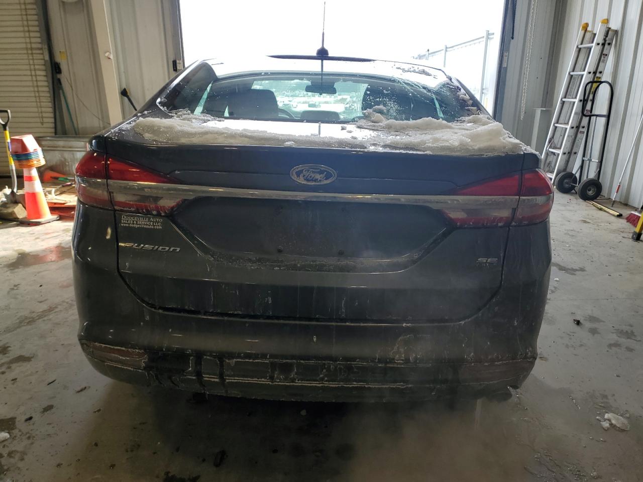 2017 Ford Fusion VIN 3FA6P0H75HR113192 Copart auction photo, front end / mechanical damage thumbnail 6