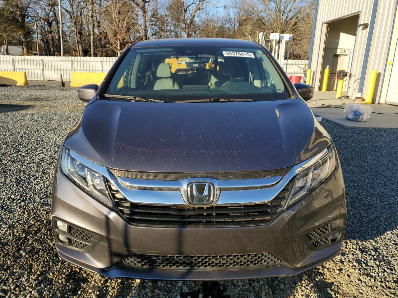 2020 Honda Odyssey VIN 5FNRL6H76LB074385 Copart auction photo, all over damage thumbnail 5