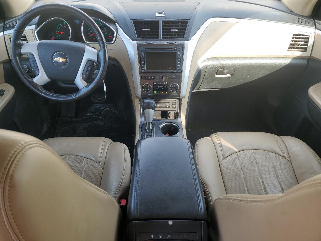 2011 Chevrolet Traverse VIN 1GNKVLED9BJ379219 Copart auction photo, front end damage thumbnail 8