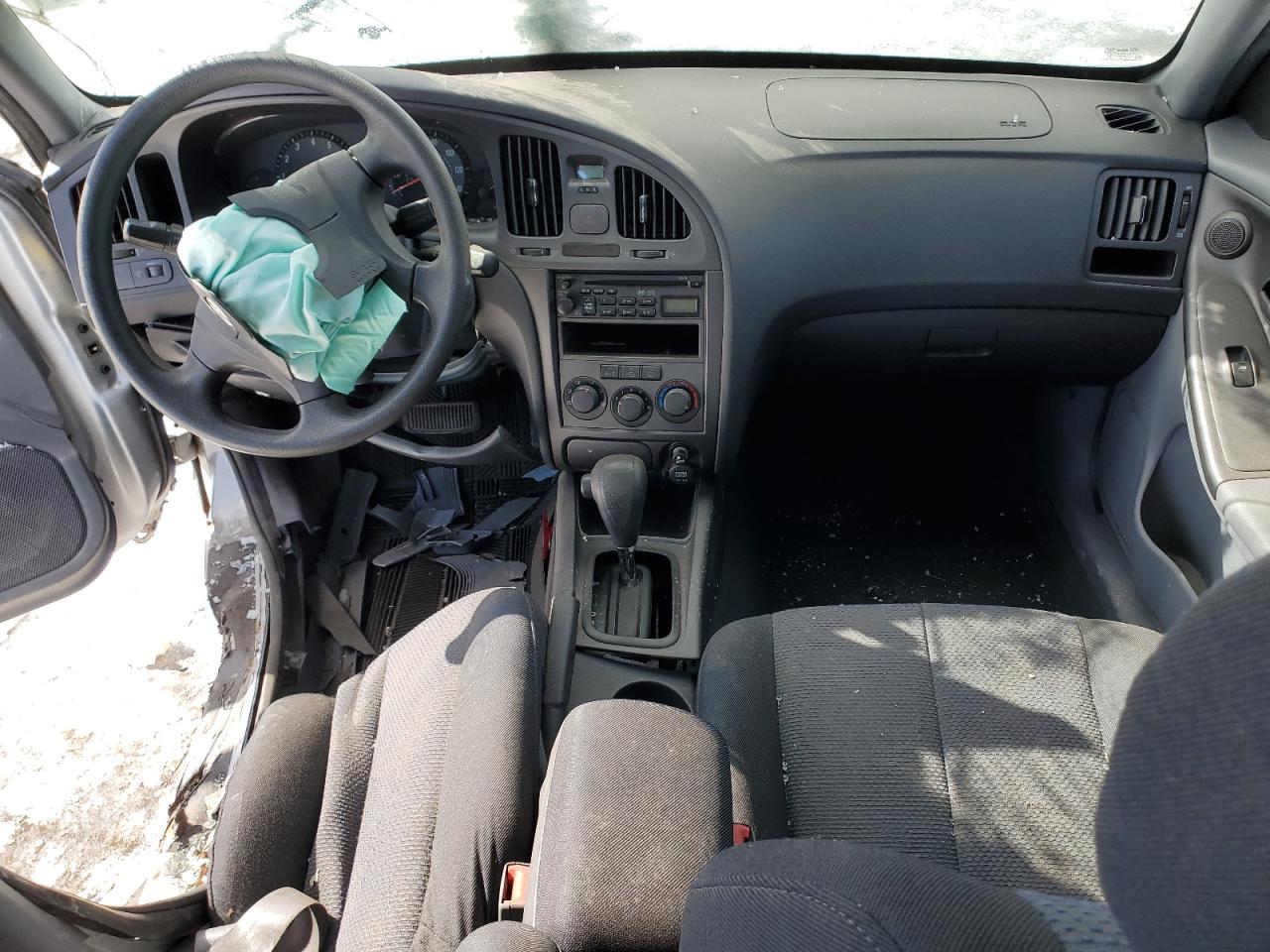 2006 Hyundai Elantra VIN KMHDN56D86U202768 Copart auction photo, side damage thumbnail 8