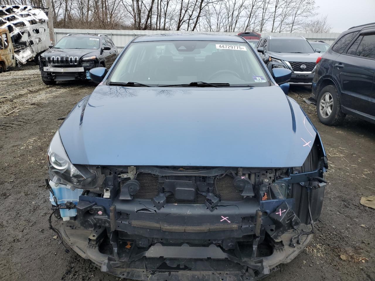 2017 Mazda 3 VIN 3MZBN1V71HM115718 Copart auction photo, front end damage thumbnail 5