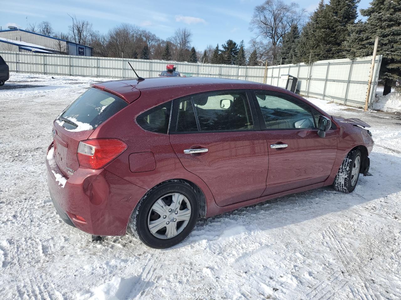 2013 Subaru Impreza VIN JF1GPAA60DH809935 Copart auction photo, front end damage thumbnail 3