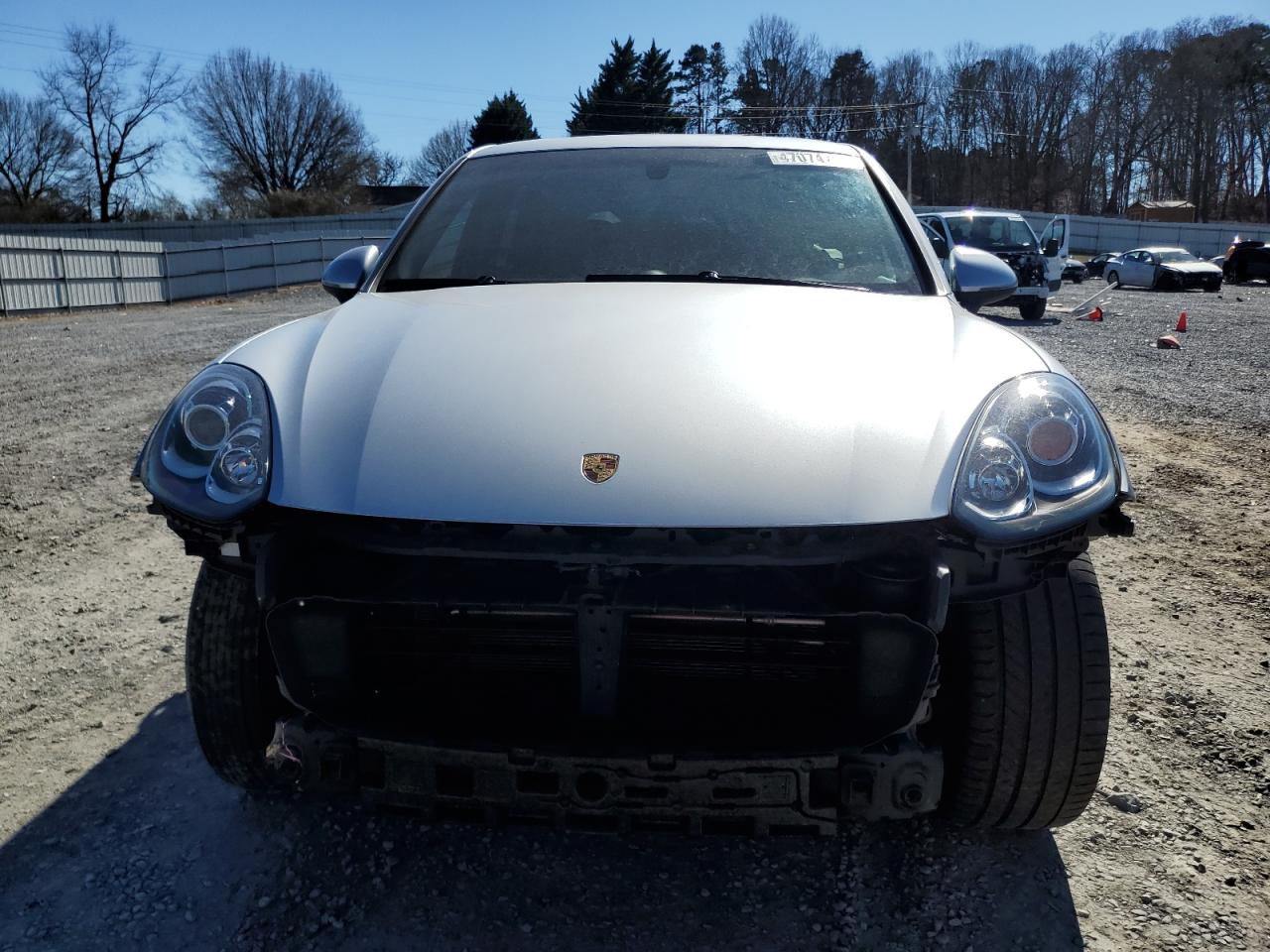 2016 Porsche Cayenne VIN WP1AA2A28GLA00736 Copart auction photo, front end damage thumbnail 5