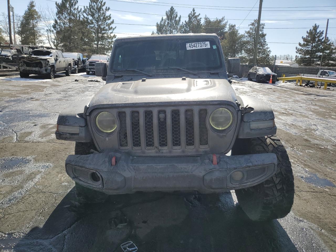 2021 Jeep Gladiator VIN 1C6JJTBG0ML616919 Copart auction photo, all over damage thumbnail 5