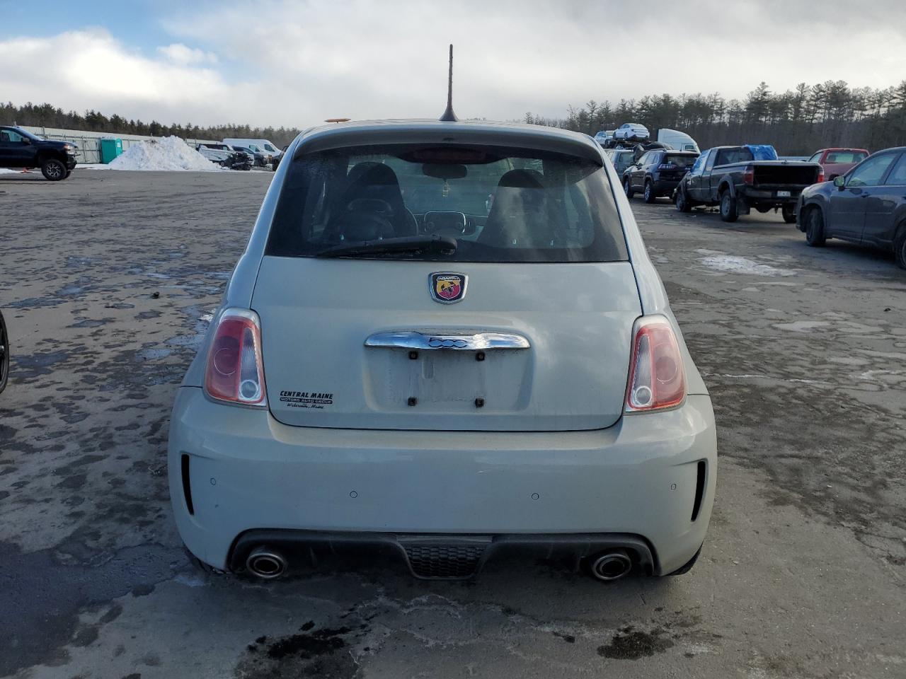2017 Fiat 500 VIN 3C3CFFFH5HT509127 Copart auction photo, side / undercarriage damage thumbnail 6