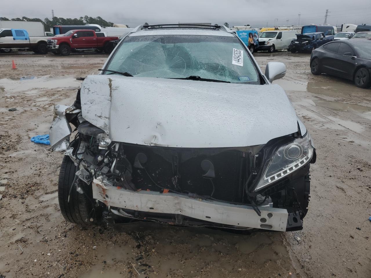 2014 Lexus RX VIN 2T2ZK1BA8EC136169 Copart auction photo, front end damage thumbnail 5
