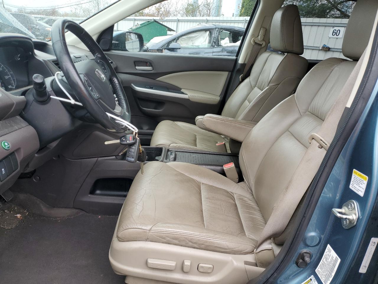 2013 Honda CR-V VIN 5J6RM4H74DL033215 Copart auction photo, front end damage thumbnail 7