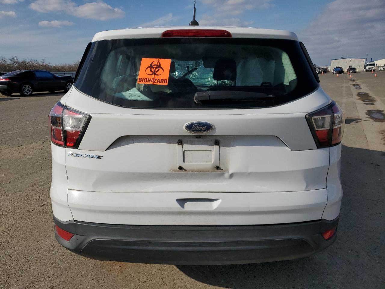 2017 Ford Escape VIN 1FMCU0F79HUA83076 Copart auction photo, front end damage thumbnail 6
