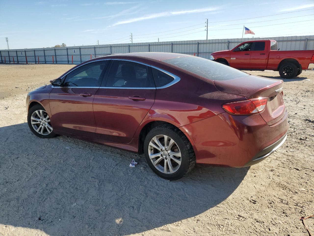 2015 Chrysler 200 VIN 1C3CCCAB4FN533944 Copart auction photo, front end / side damage thumbnail 2