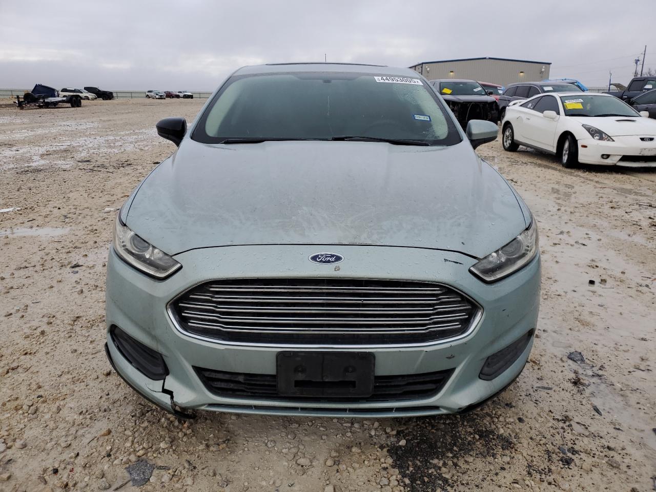 2014 Ford Fusion VIN 3FA6P0UU5ER184271 Copart auction photo, undercarriage damage thumbnail 5
