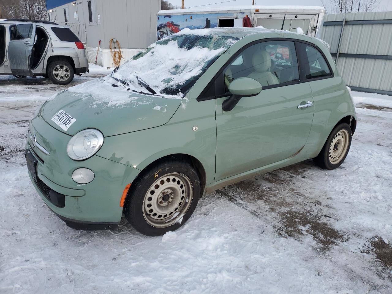 2013 Fiat 500 VIN 3C3CFFAR3DT686169