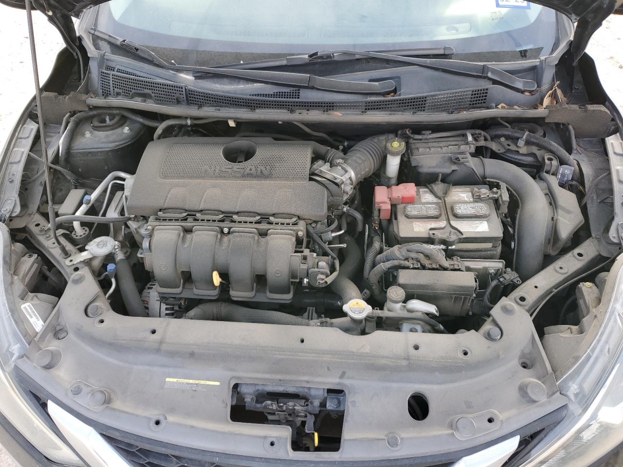 2019 Nissan Sentra VIN 3N1AB7AP5KY431853 Copart auction photo, front end / undercarriage damage thumbnail 11