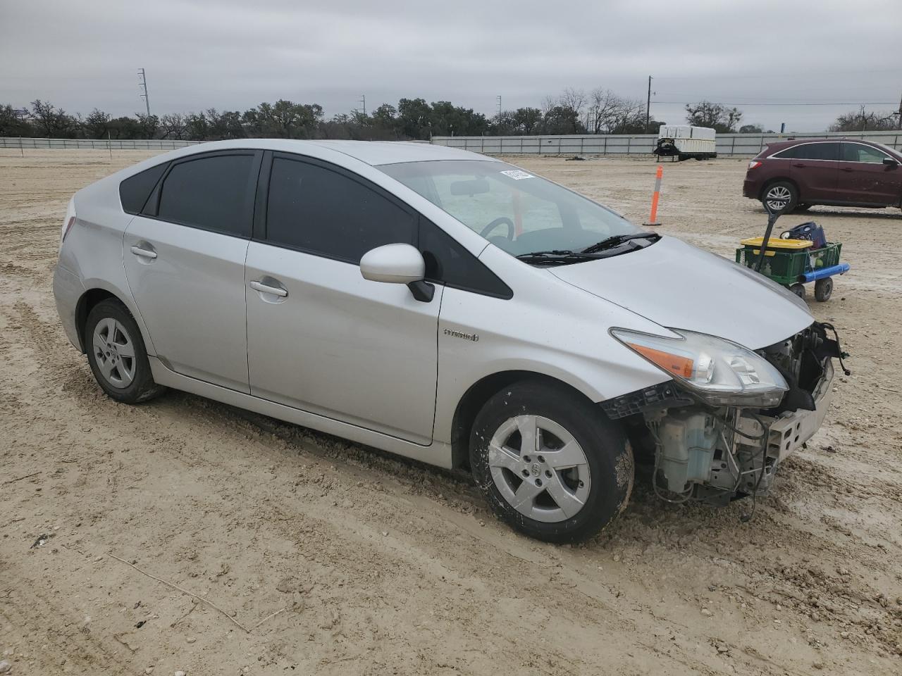 2011 Toyota Prius VIN JTDKN3DU2B5298372 Copart auction photo, all over damage thumbnail 4