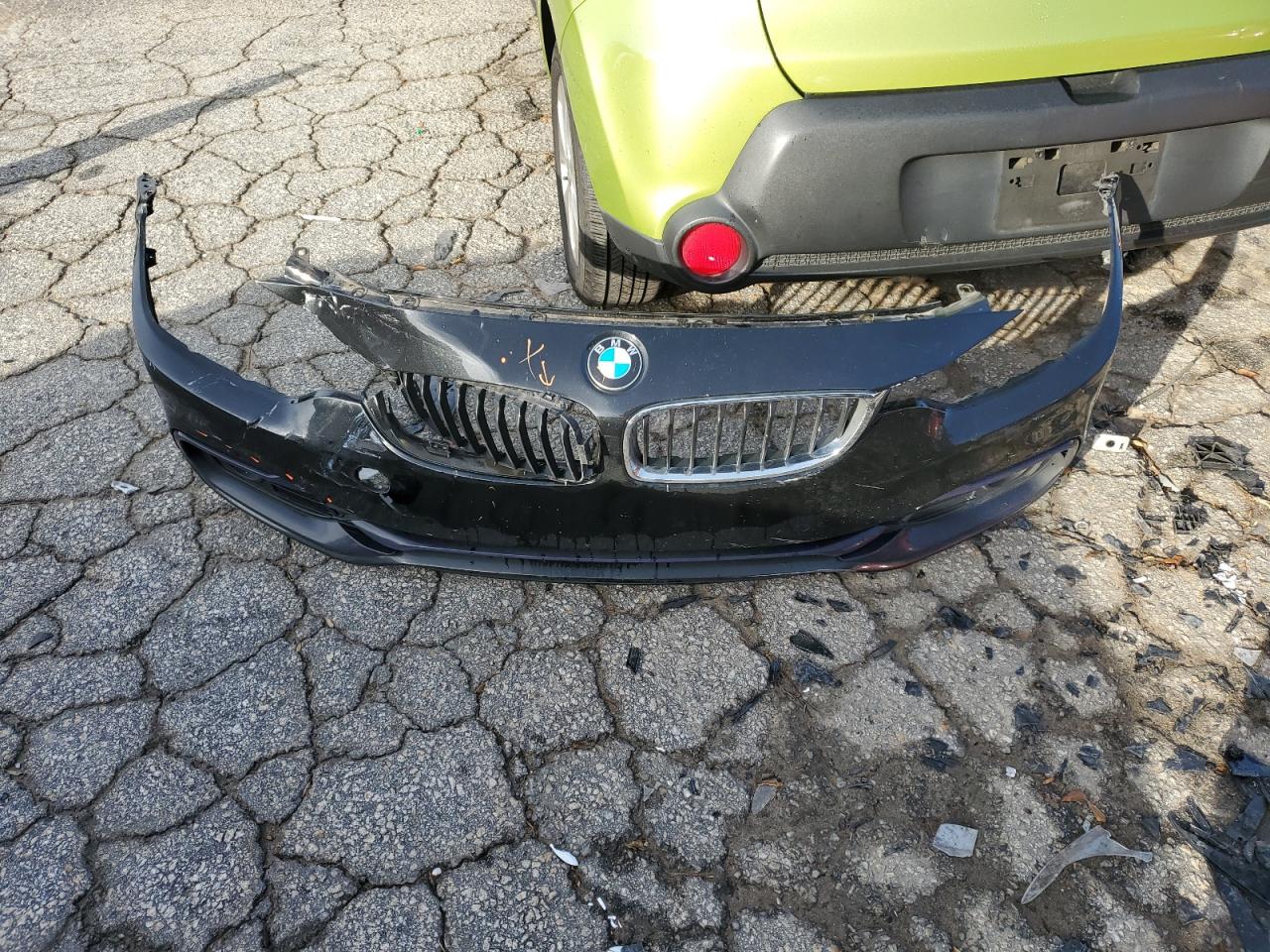 2018 BMW 4er VIN WBA4J1C55JBM10954 Copart auction photo, front end damage thumbnail 12