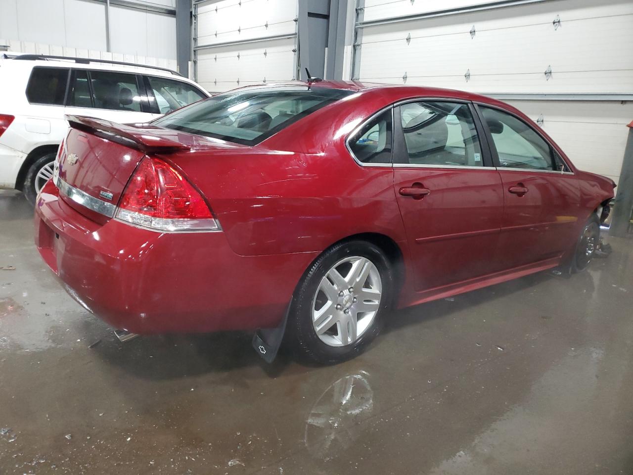 2011 Chevrolet Impala VIN 2G1WB5EK9B1287883 Copart auction photo, front end damage thumbnail 3