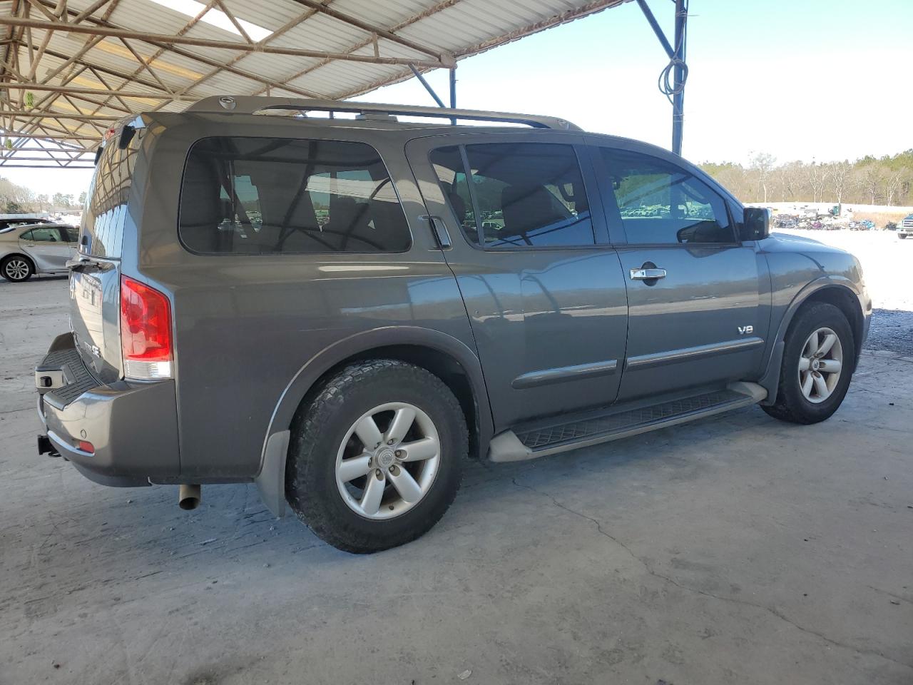 2009 Nissan Armada VIN 5N1BA08D09N606956 Copart auction photo, rear end damage thumbnail 3