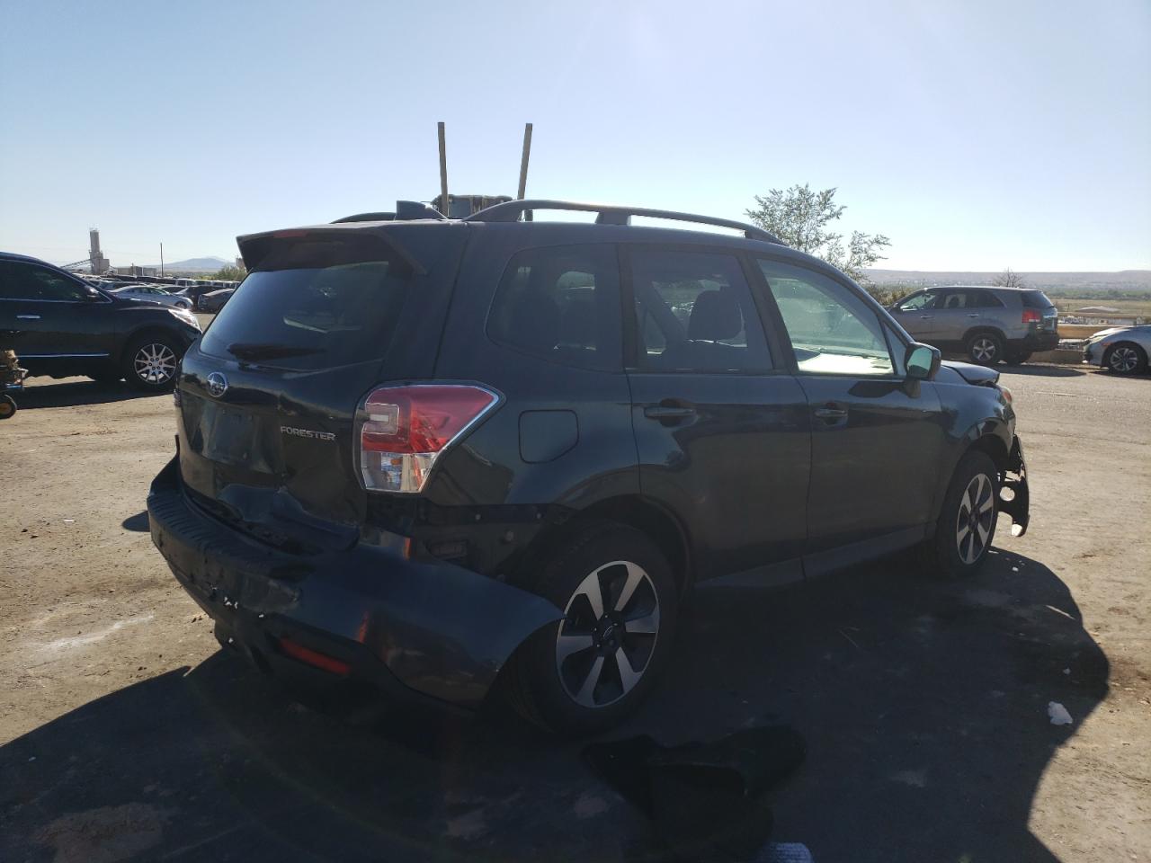 2018 Subaru Forester VIN JF2SJAEC5JH499221 Copart auction photo, front end / rear end damage thumbnail 3