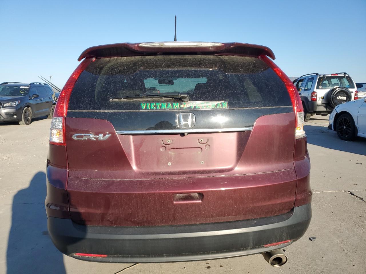 2014 Honda CR-V VIN 5J6RM3H75EL008593 Copart auction photo, front end damage thumbnail 6