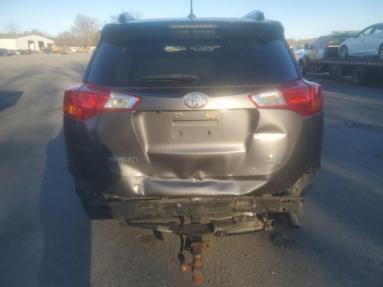 2015 Toyota RAV 4 VIN JTMRFREV8FJ020918 Copart auction photo, rear end damage thumbnail 6