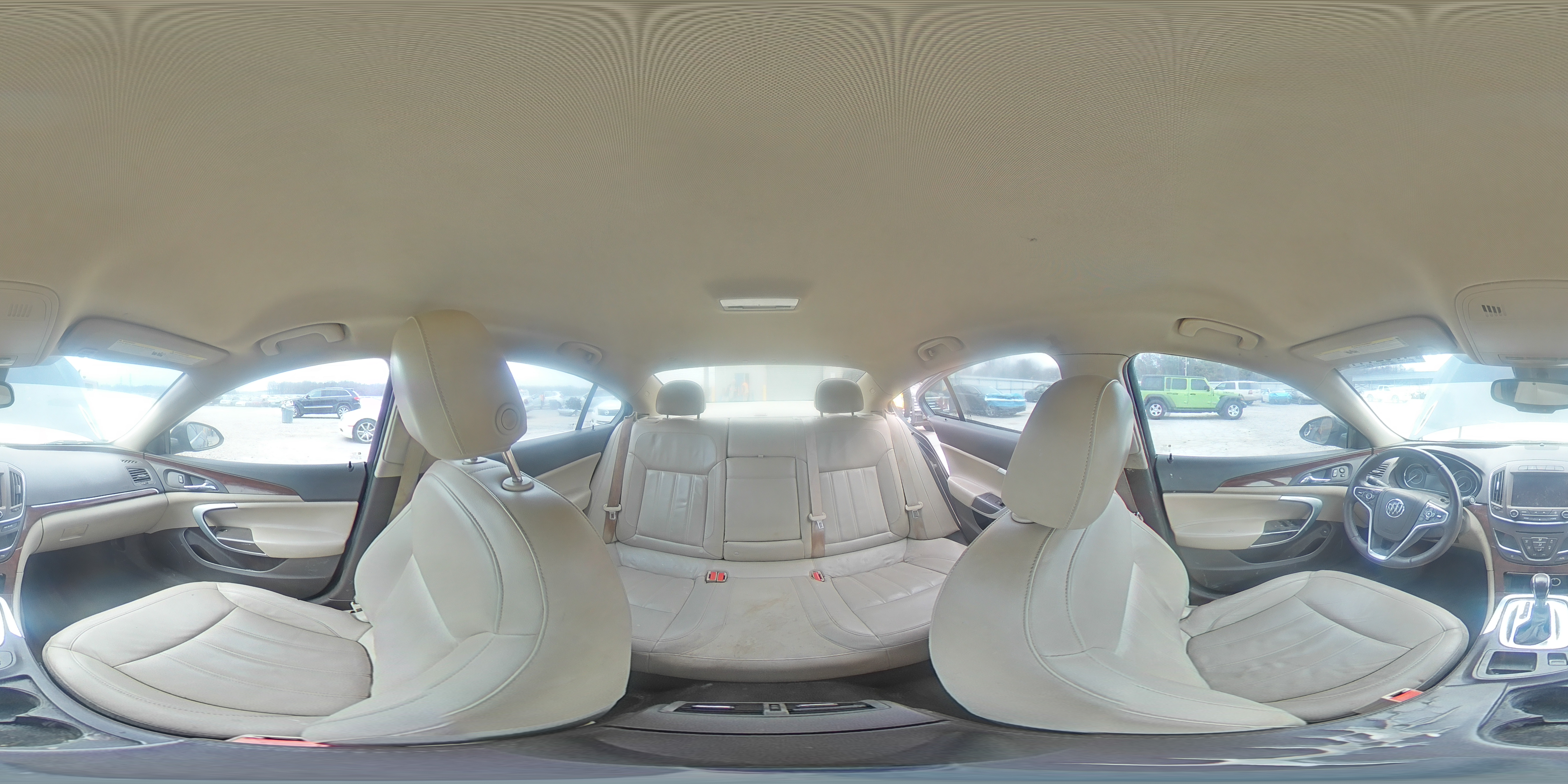 2015 Buick Regal VIN 2G4GK5EX9F9276134 Copart auction photo, side / front end damage thumbnail 14
