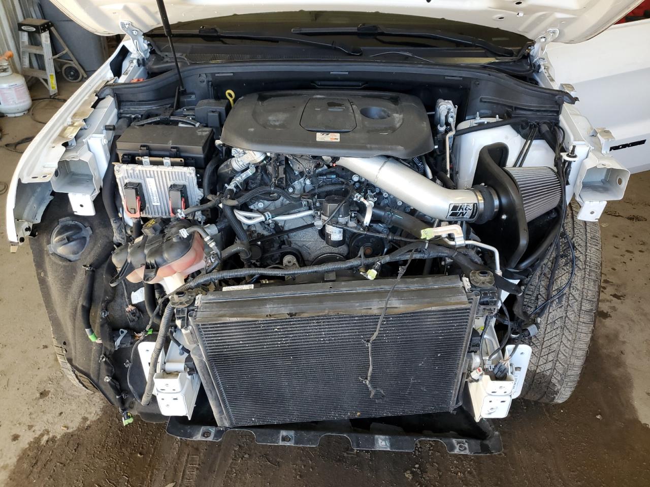 2021 Jeep Grand Cherokee VIN 1C4RJFBG6MC672912 Copart auction photo, front end / minor dent/scratches damage thumbnail 12