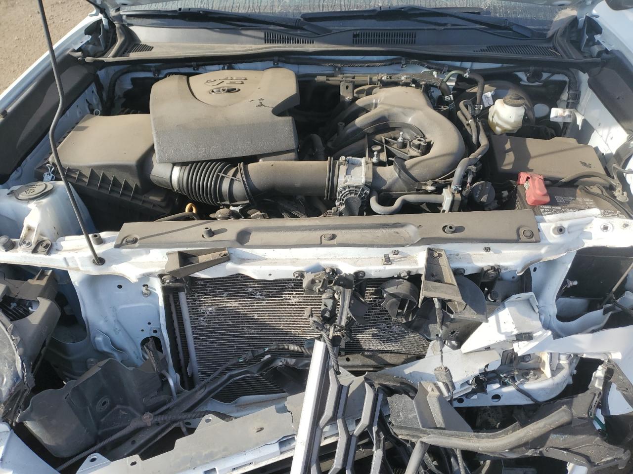 2021 Toyota Tacoma VIN 3TYCZ5ANXMT039843 Copart auction photo, front end / mechanical damage thumbnail 11