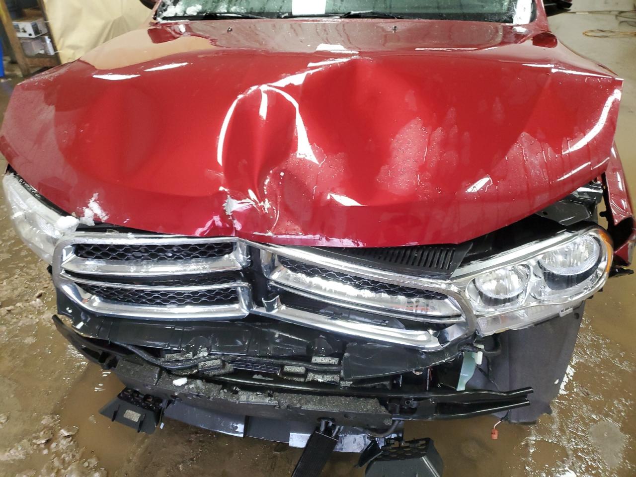 2013 Dodge Durango VIN 1C4RDJAG7DC527941 Copart auction photo, front end / side damage thumbnail 12