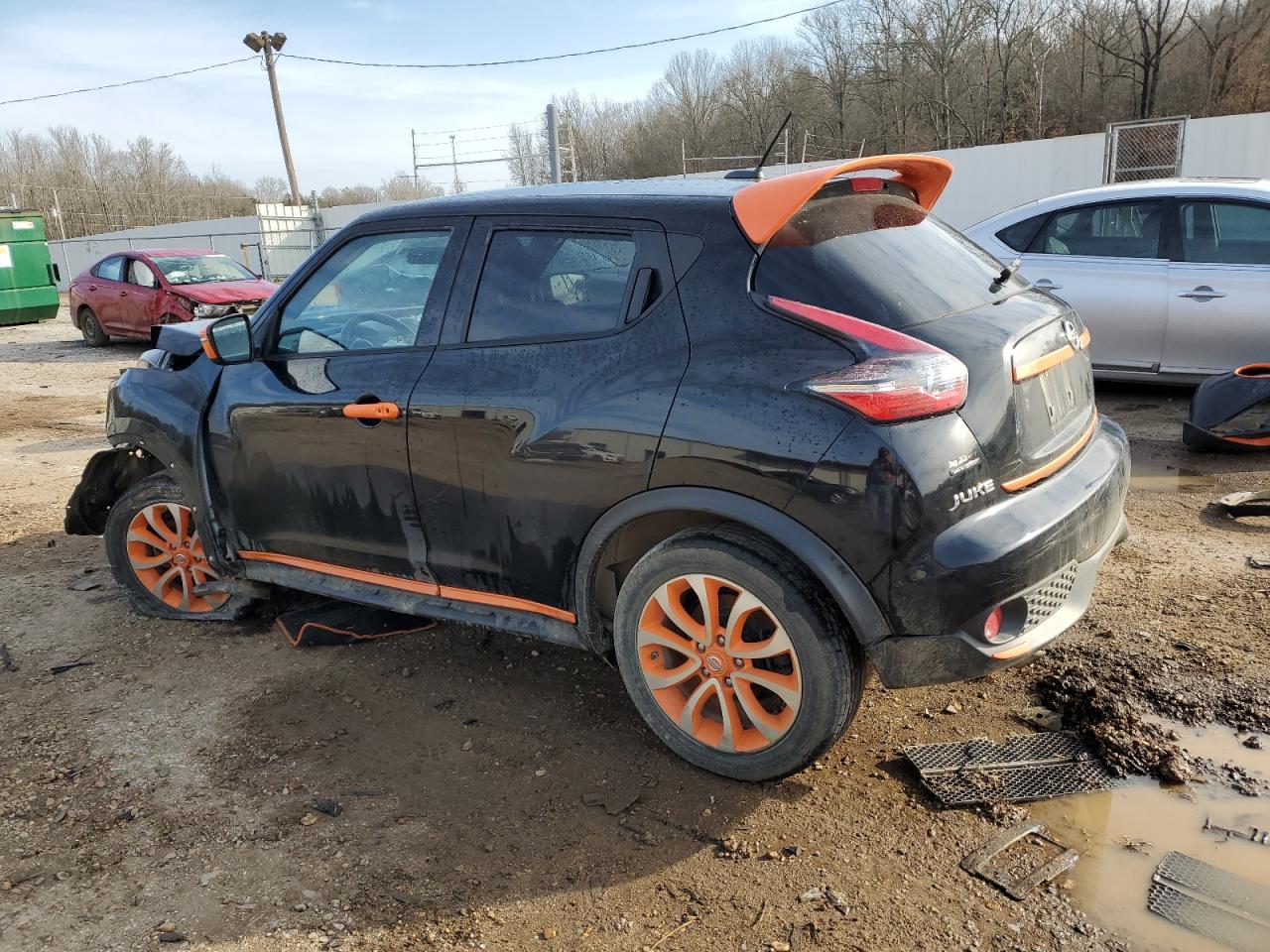 2015 Nissan Juke VIN JN8AF5MV1FT550941 Copart auction photo, front end damage thumbnail 2