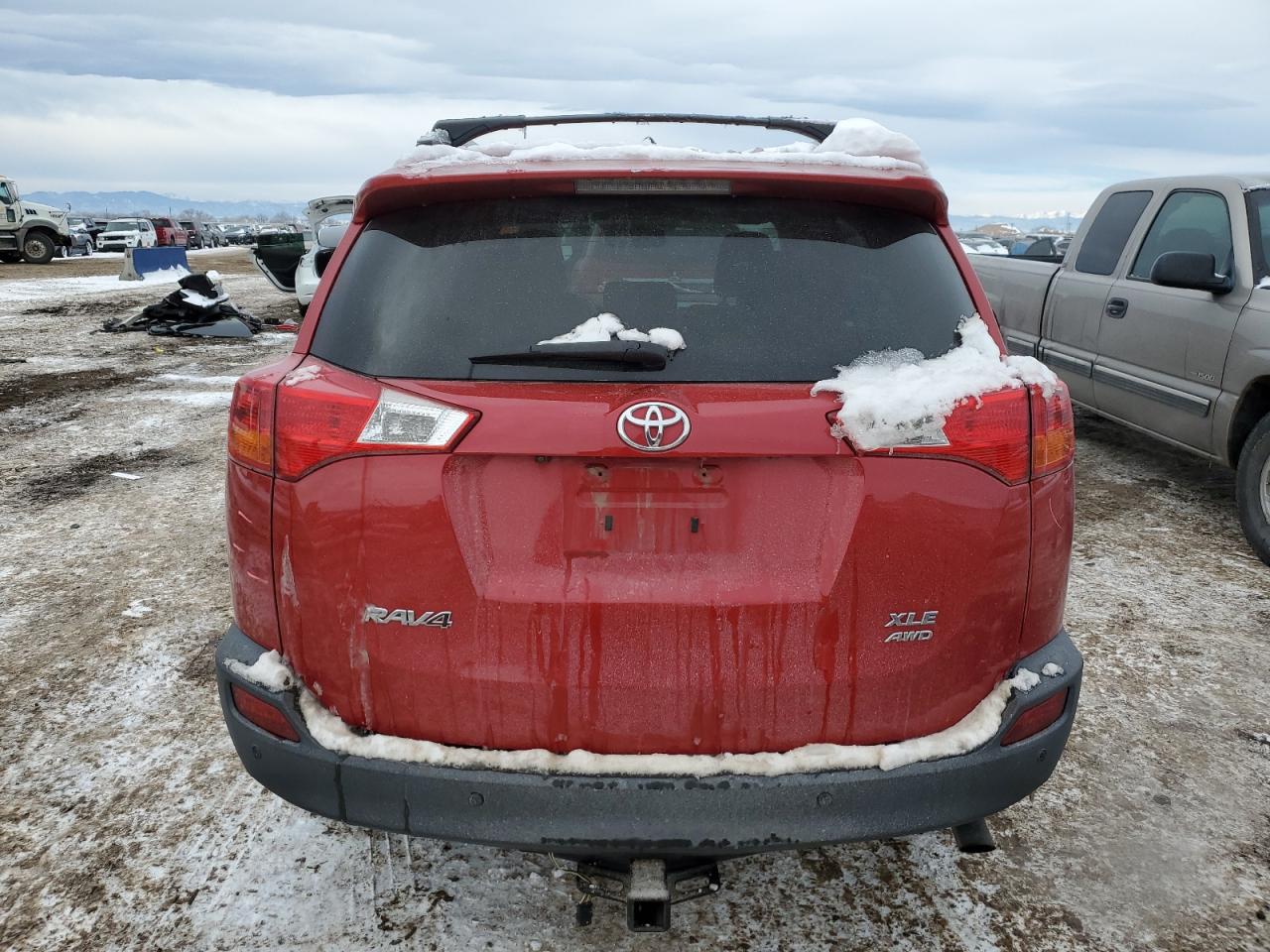 2013 Toyota RAV 4 VIN 2T3RFREV9DW104793 Copart auction photo, side damage thumbnail 6