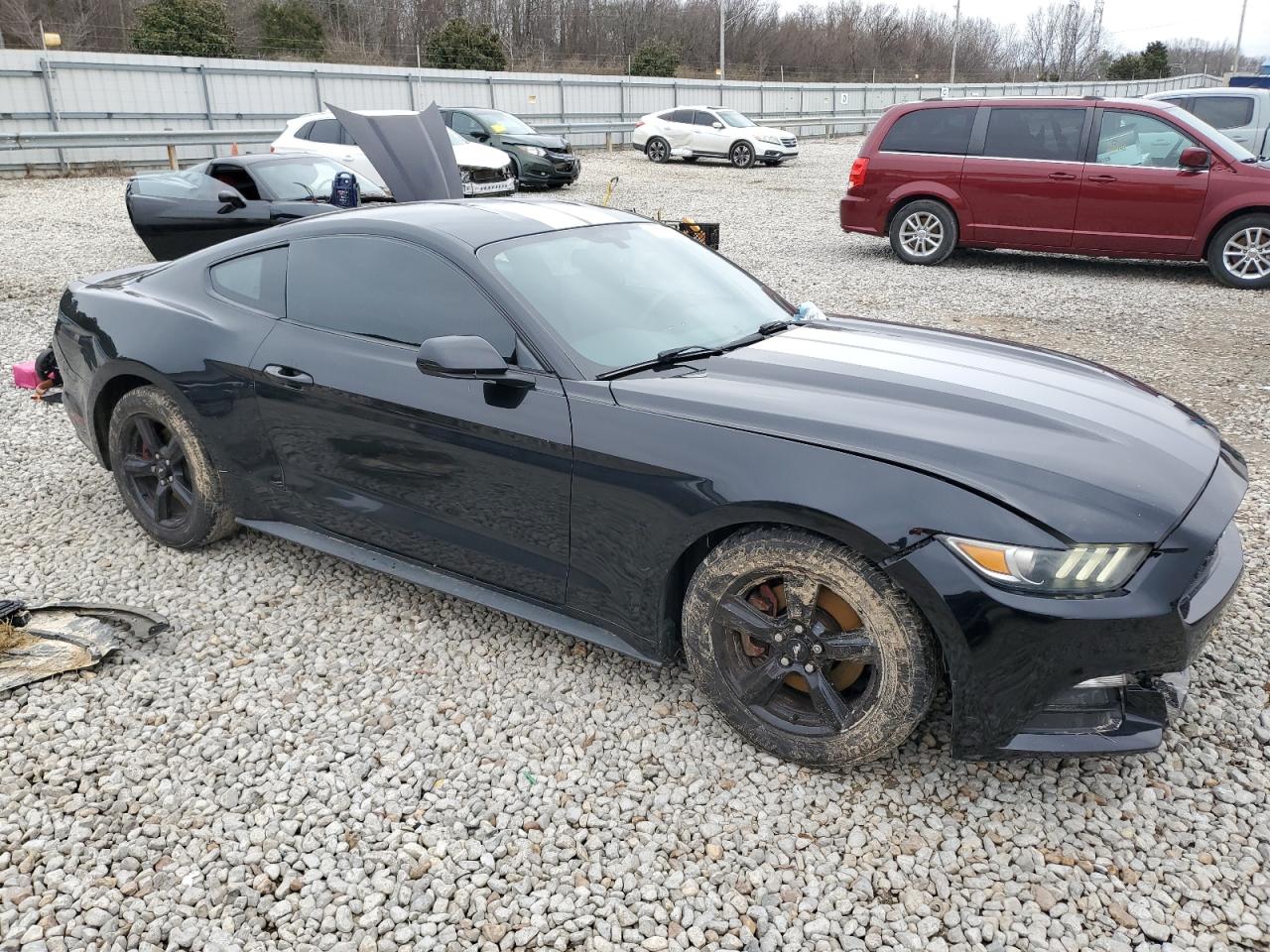 2016 Ford Mustang VIN 1FA6P8AM1G5251165 Copart auction photo, front end damage thumbnail 4
