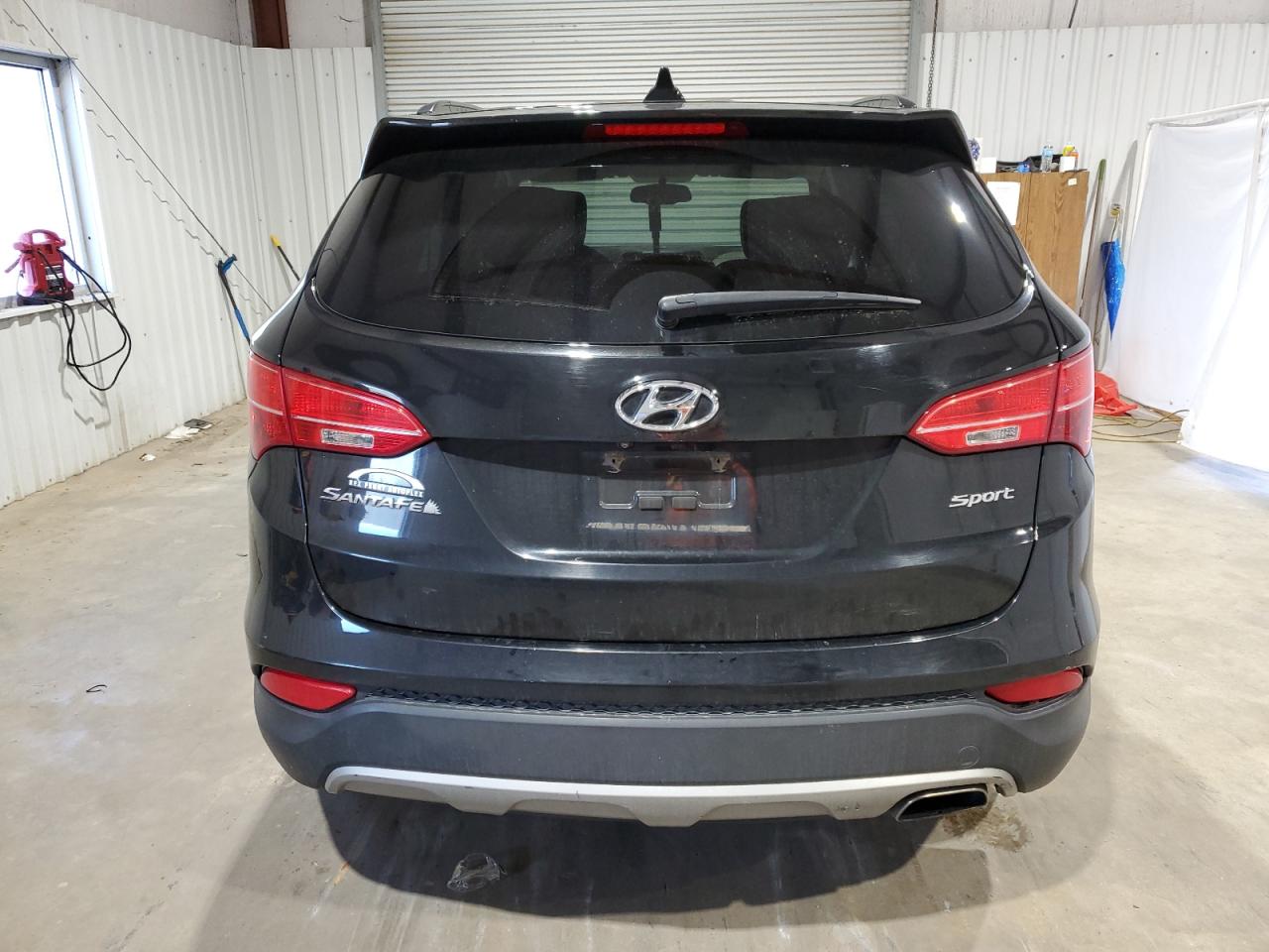 2014 Hyundai Santa Fe VIN 5XYZU3LBXEG136471 Copart auction photo, all over / minor dent/scratches damage thumbnail 6