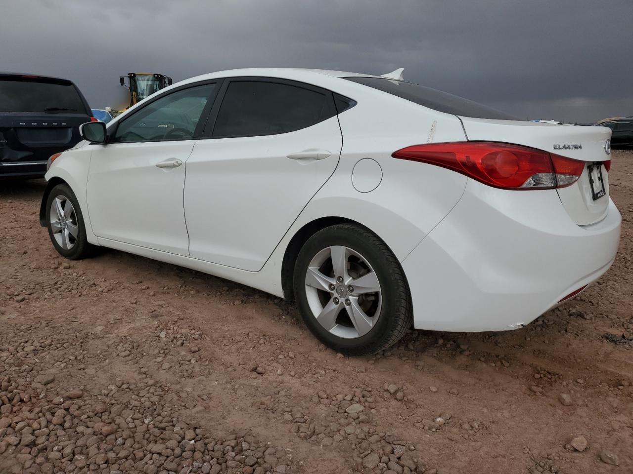 2013 Hyundai Elantra VIN 5NPDH4AE4DH454921 Copart auction photo, front end damage thumbnail 2