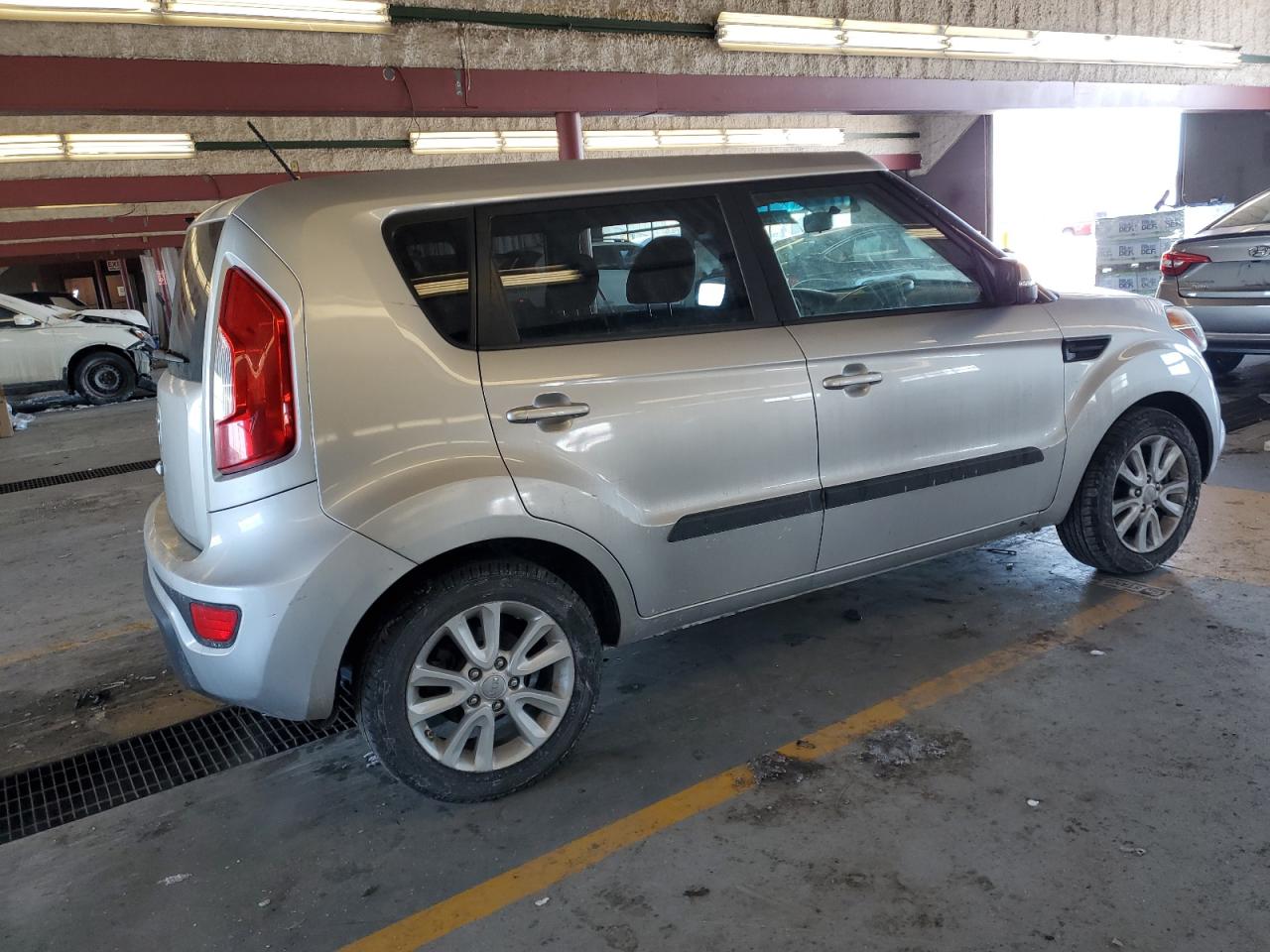 2012 KIA Soul VIN KNDJT2A65C7456145 Copart auction photo, minor dent/scratches damage thumbnail 3