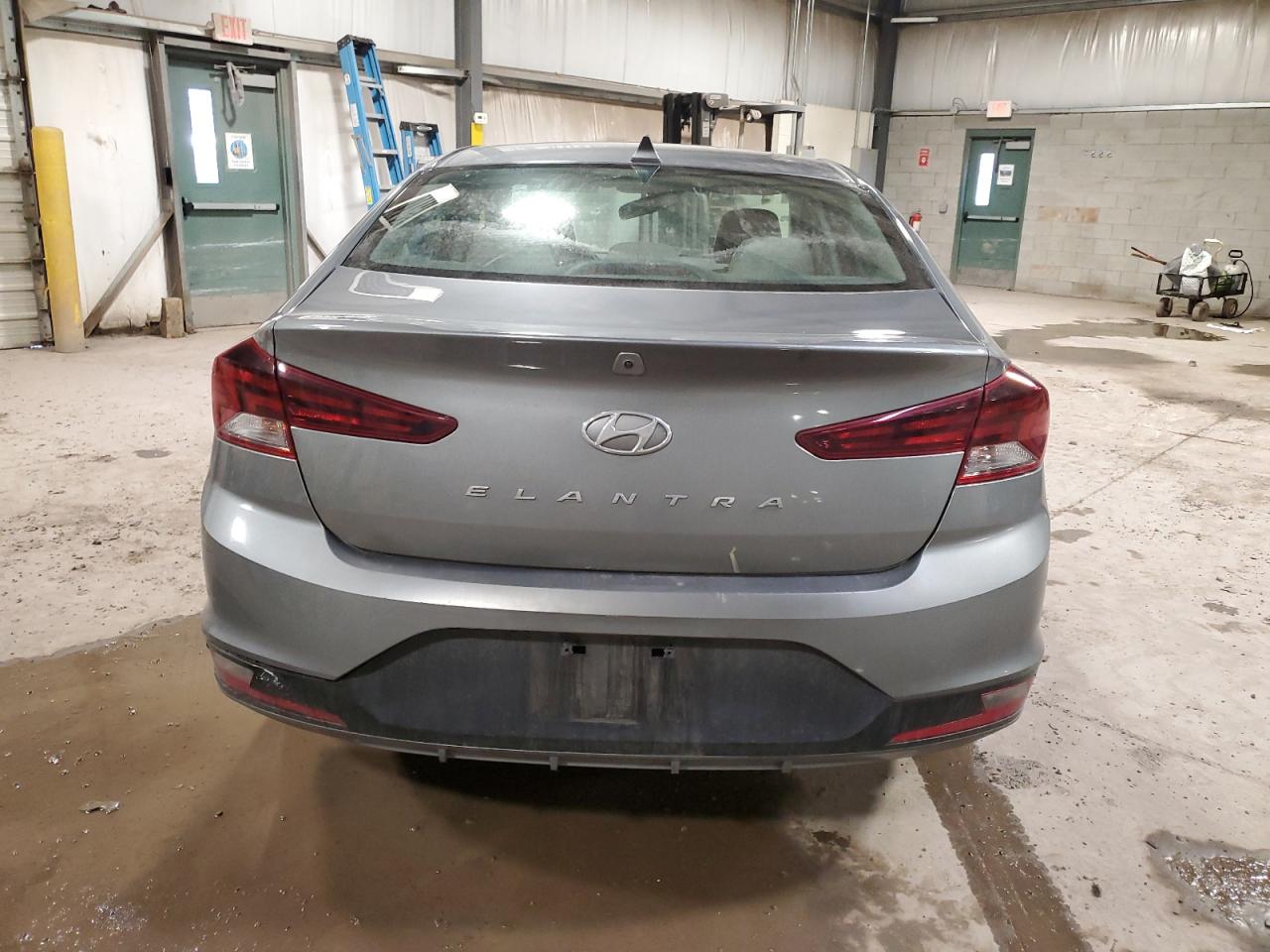 2019 Hyundai Elantra VIN KMHD84LF2KU762092 Copart auction photo, side / front end damage thumbnail 6