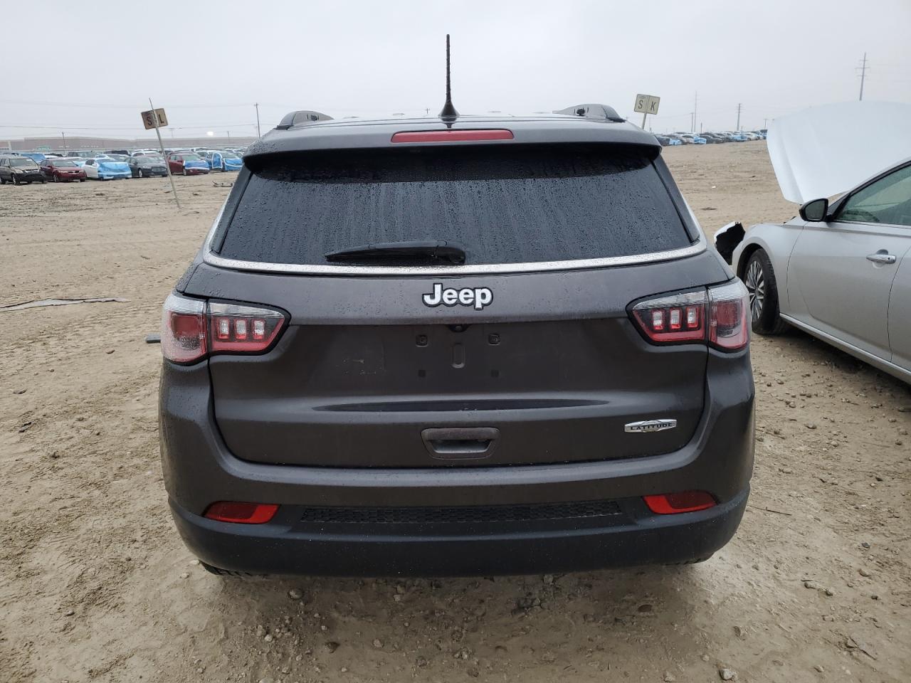 2020 Jeep Compass VIN 3C4NJCBB8LT135947 Copart auction photo, front end damage thumbnail 6