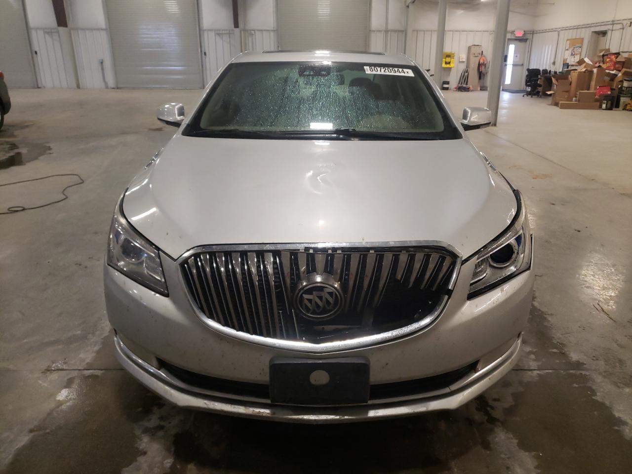 2014 Buick LaCrosse VIN 1G4GF5G37EF265590 Copart auction photo, front end damage thumbnail 5