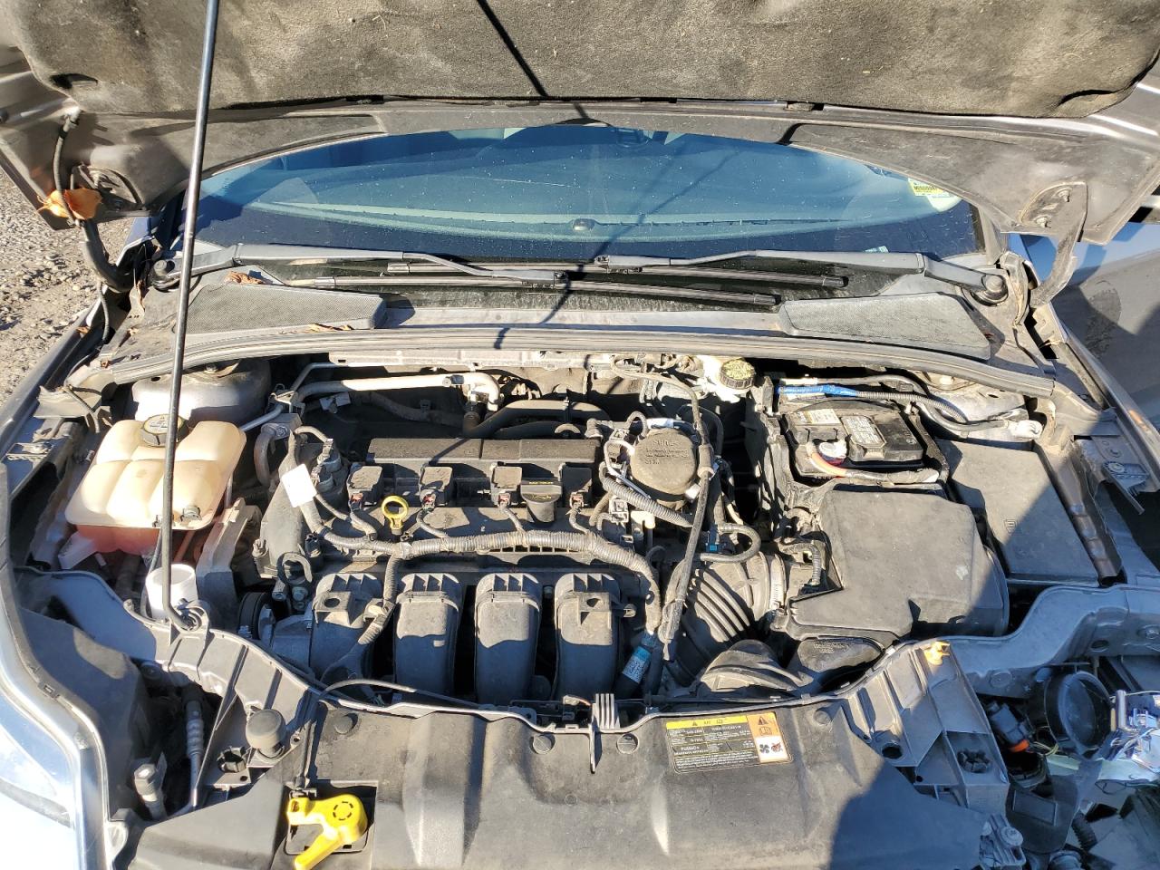 2013 Ford Focus VIN 1FADP3F23DL236613 Copart auction photo, front end damage thumbnail 12