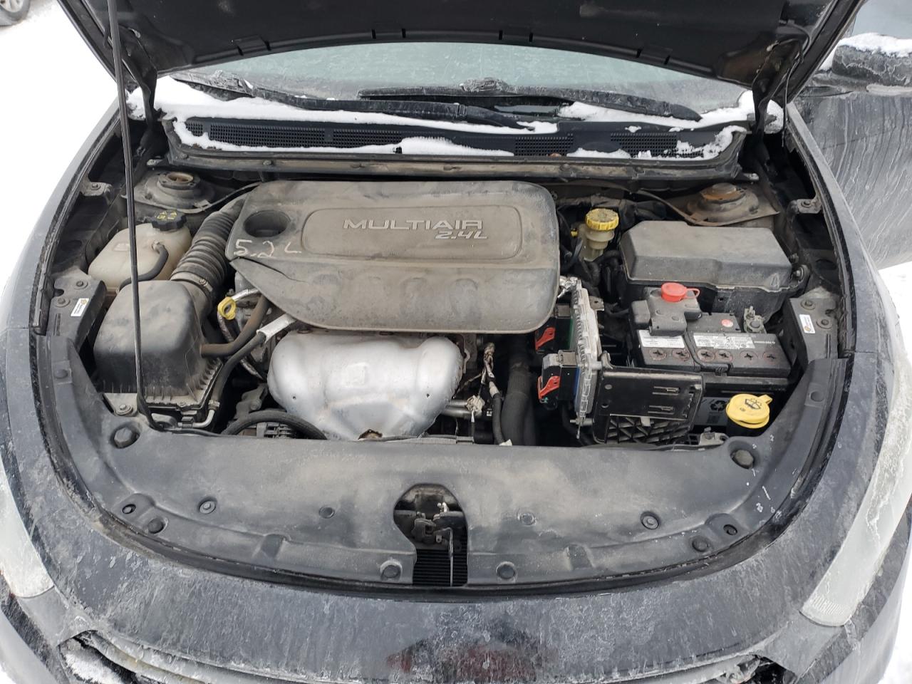 2014 Dodge Dart VIN 1C3CDFEB5ED802370 Copart auction photo, mechanical / rear end damage thumbnail 11