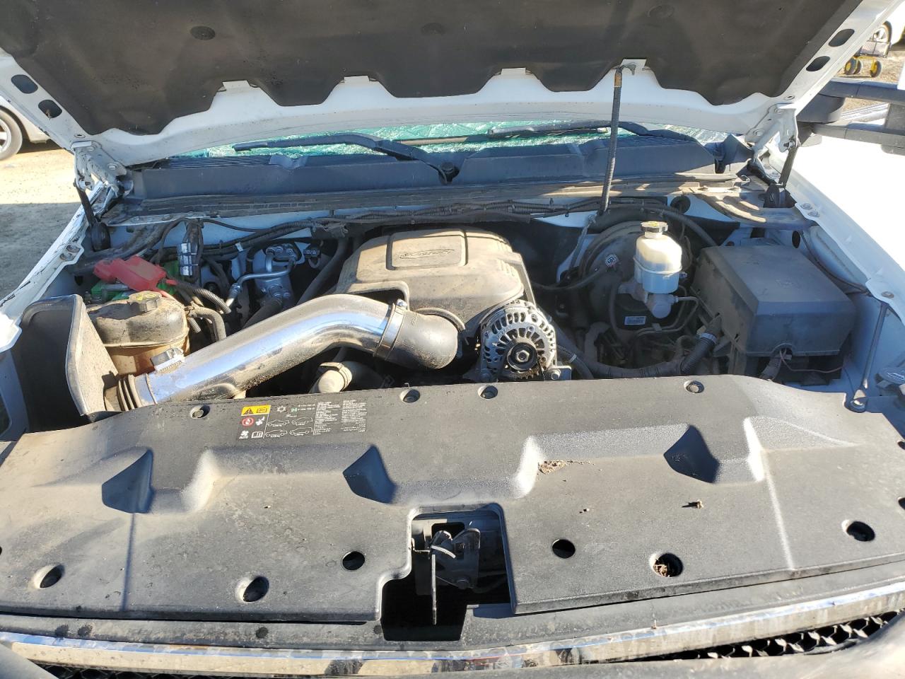 2011 Chevrolet Silverado VIN 3GCPKSE3XBG317368 Copart auction photo, top/roof / all over damage thumbnail 13