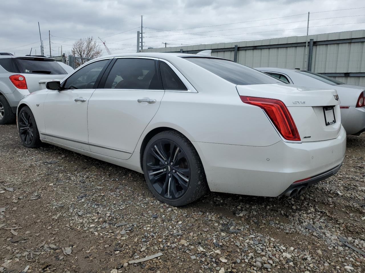 2016 Cadillac CT6 VIN 1G6KD5RSXGU162576 Copart auction photo, front end / side damage thumbnail 2